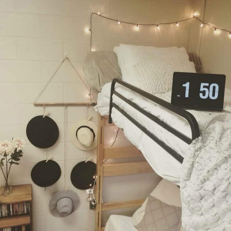 Image showcasing 20 College Dorm Room Ideas to Channel Your Inner Minimalist With