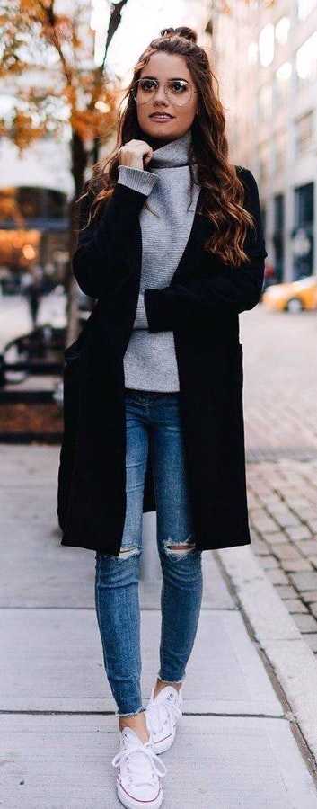 cute casual outfits for winter