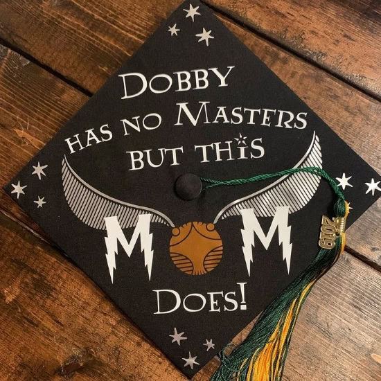 graduation cap decorations for moms